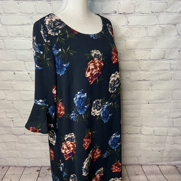 One Market Floral Summer Dress Large - Picture 2 of 7